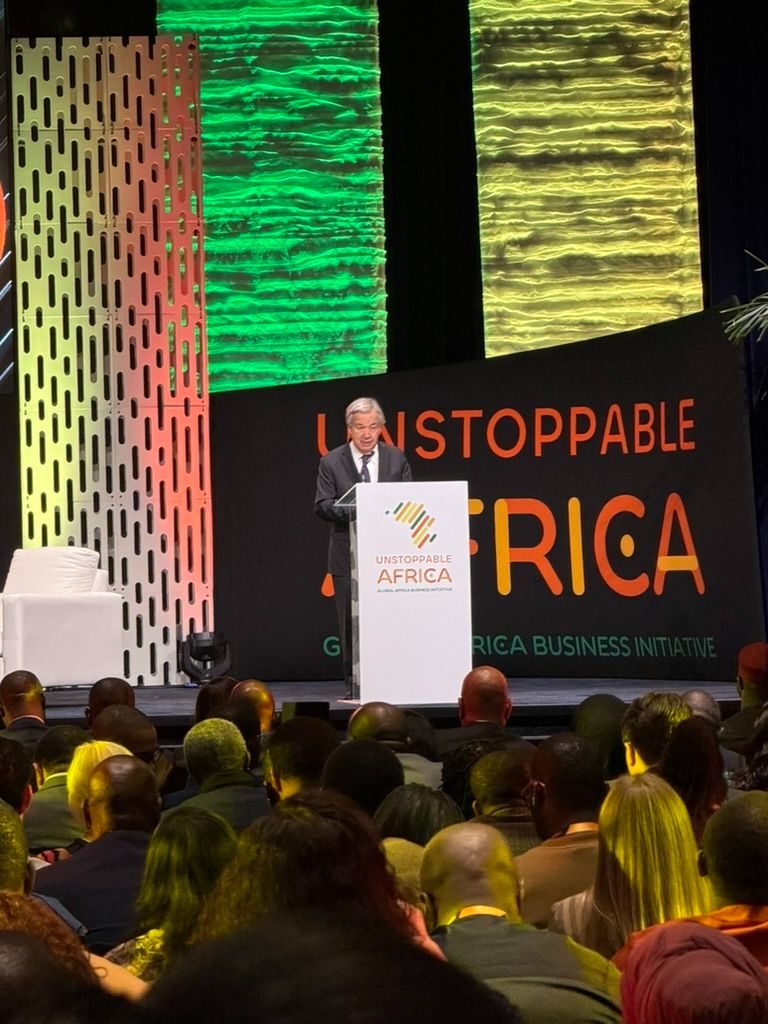 António Guterres, Secrétaire général des Nations Unies, Unstoppable Africa